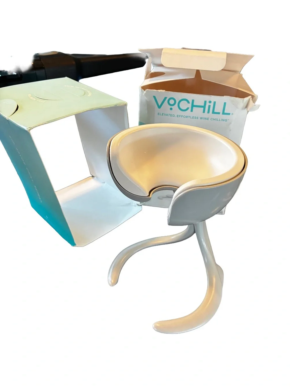 VoChill Stemmed Wine Glass Chiller w/ Box